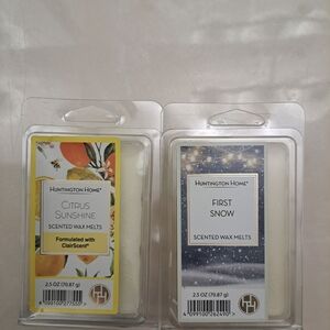 Huntington Home Citrus Sunshine and First Snow Wax Melts